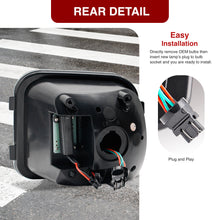 Load image into Gallery viewer, Hummer H3 2006-2010 Sequential LED Turn Signal Light(Amber) LED Parking Light(White) Smoked Lens
