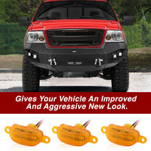 Load image into Gallery viewer, 2004-2008 Ford F-150 Front Bumper Grille Amber LED DRL Running Lights
