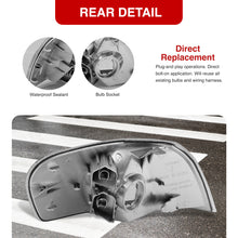 Load image into Gallery viewer, Toyota Corolla 1998-2000 Factory Style Corners Black Housing Clear Len Clear Reflector
