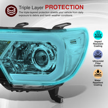 Load image into Gallery viewer, Toyota Tacoma 2012-2015 LED DRL Bar Projector Headlights Chrome Housing Clear Len Clear Reflector Sequential
