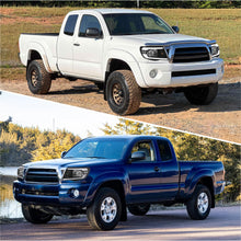 Load image into Gallery viewer, Toyota Tacoma 2005-2011 LED DRL Bar Factory Style Headlights Black Housing Clear Len Clear Reflector Sequential
