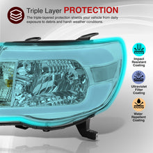 Load image into Gallery viewer, Toyota Tacoma 2005-2011 LED DRL Bar Factory Style Headlights Chrome Housing Clear Len Clear Reflector Sequential
