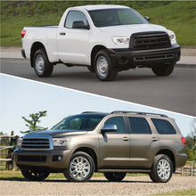 Load image into Gallery viewer, Toyota Tundra 2007-2013 / Sequoia 2008-2017 LED DRL Bar Projector Headlights Chrome Housing Clear Len Clear Reflector Sequential
