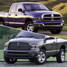 Load image into Gallery viewer, Dodge Ram 1500 2002-2005 / Ram 2500 3500 2003-2005 LED DRL Bar Factory Style Headlights Black Housing Clear Len Clear Reflector Sequential
