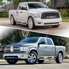 Load image into Gallery viewer, Dodge Ram 1500 2009-2018 / Ram 2500 3500 2010-2018 LED DRL Bar Projector Headlights Chrome Housing Clear Len Clear Reflector (Dual / Quad Models Headlamps Only) Sequential
