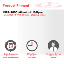 Load image into Gallery viewer, JDM Sport Mitsubishi Eclipse 1989-2005 Aluminum Steering Wheel Adapter Hub Polished
