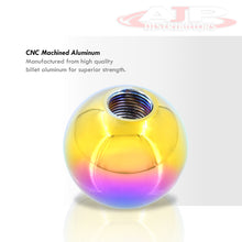 Load image into Gallery viewer, JDM Sport Universal Weighted Ball Style Shift Knob Neo Chrome
