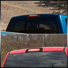 Load image into Gallery viewer, Chevrolet Silverado 1500 2014-2018 / 2500HD 3500HD 2015-2019 / GMC Sierra 1500 2014-2018 / 2500HD 3500HD 2015-2019 Strobe LED 3rd Brake Light Chrome Housing Red Len (Version 3)
