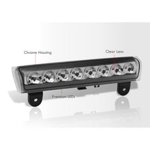 Load image into Gallery viewer, Chevrolet Suburban Tahoe 2000-2006 / GMC Yukon 2000-2006 LED 3rd Brake Light Chrome Housing Clear Len (Excluding Barn Door Models)
