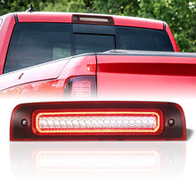 Load image into Gallery viewer, Dodge Ram 1500 2009-2018 / 1500 Classic 2019-2023 / 2500 3500 4500 5500 2010-2018 Strobe LED 3rd Brake Light Chrome Housing Red Len (Version 3)
