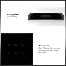 Load image into Gallery viewer, Dodge Ram 1500 2002-2008 / Dodge Ram 2500 3500 2003-2009 LED Bar 3rd Brake Light Black Housing Smoke Len (Version 2)
