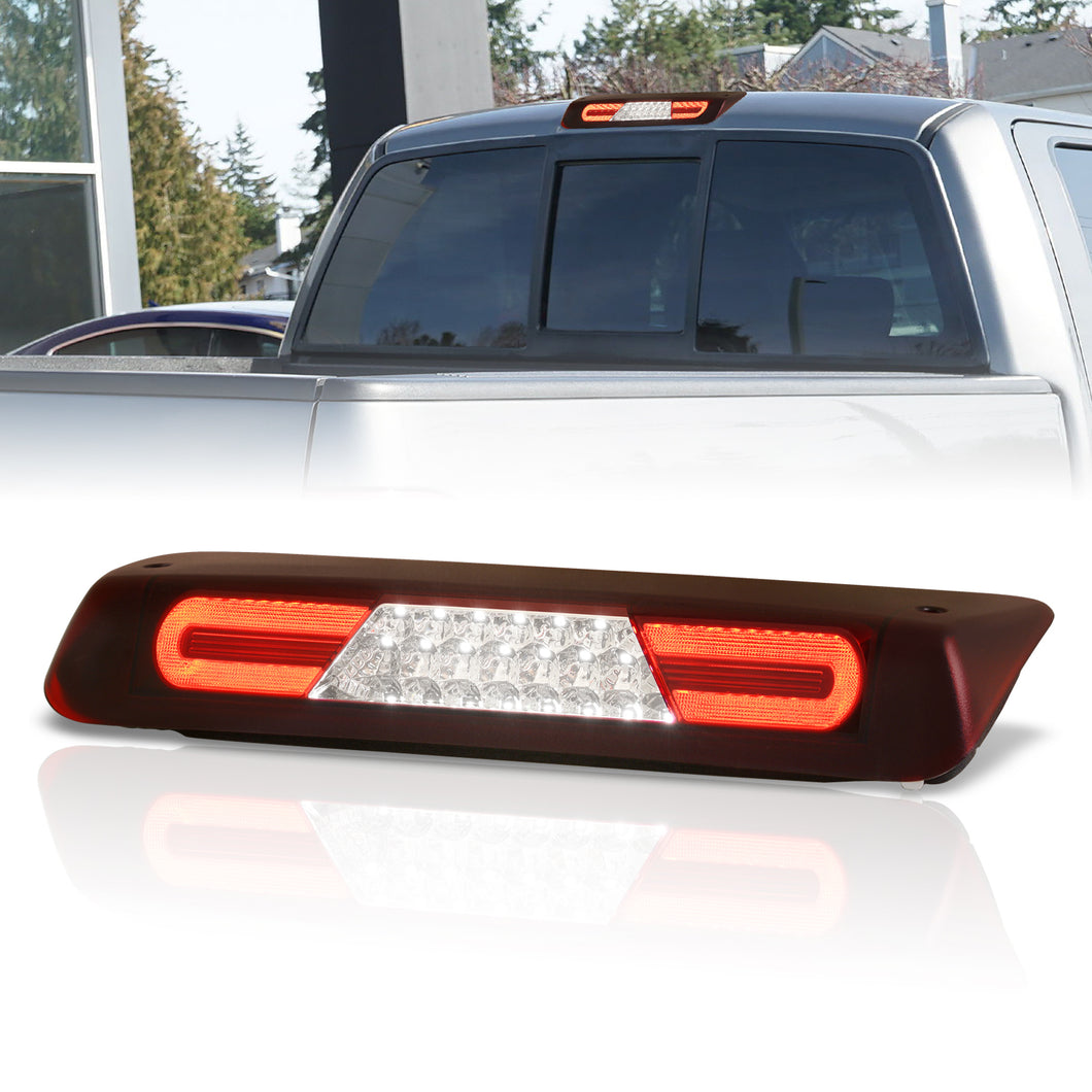 Ford F150 2004-2008 / Explorer Sport Trac 2007-2010 / Lincoln Mark LT 2006-2008 LED Bar 3rd Brake Light Chrome Housing Red Len