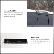 Load image into Gallery viewer, Ford F150 2004-2008 / Explorer Sport Trac 2007-2010 / Lincoln Mark LT 2006-2008 LED Bar 3rd Brake Light Chrome Housing Clear Len (Version 2)
