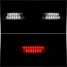 Load image into Gallery viewer, Ford F150 2015-2020 / F250 F350 F450 Super Duty 2017-2022 / Ranger 2019-2023 Strobe LED 3rd Brake Light Chrome Housing Red Len (Excluding Raptor Models)
