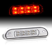 Load image into Gallery viewer, Jeep Grand Cherokee 1999-2004 LED 3rd Brake Light Chrome Housing Clear Len
