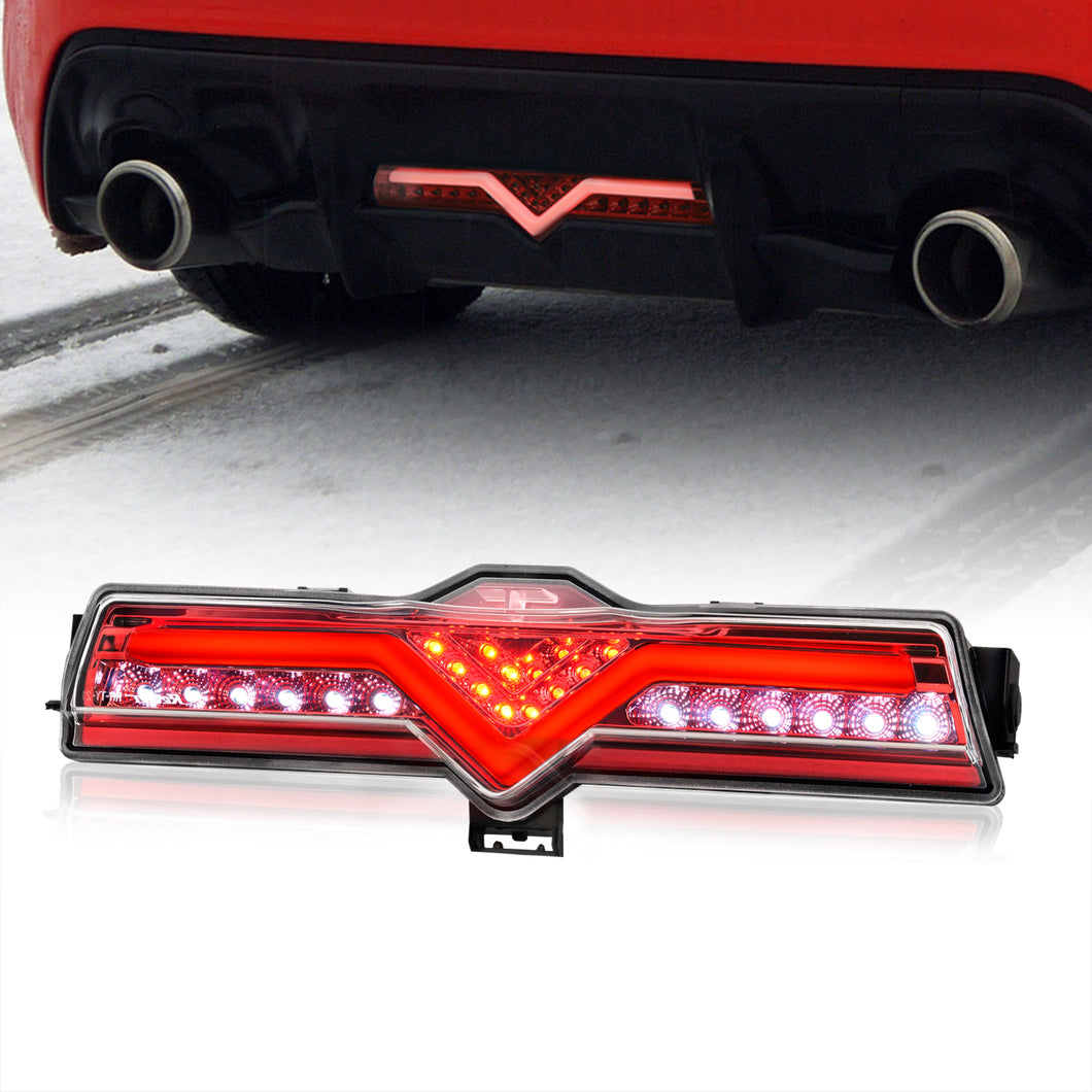 Scion FRS 2013-2016 / Toyota 86 2017-2020 / Subaru BRZ 2013-2020 3in1 Red LED Rear Brake Light Red Len