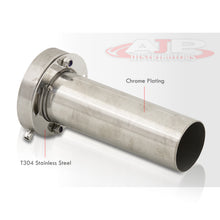 Load image into Gallery viewer, Universal 3.5&quot; N1 Catback Exhaust Muffler Tip Adjustable Silencer
