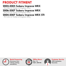Load image into Gallery viewer, Subaru Impreza WRX / STI 2002-2007 Cold Air Intake Polished
