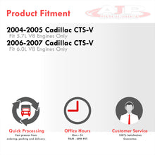 Load image into Gallery viewer, Cadillac CTS-V 5.7L V8 2004-2005 / CTS-V 6.0L V8 2006-2007 Cold Air Intake Red + Heat Shield
