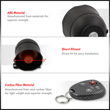 Load image into Gallery viewer, Universal Car Alarm with Carbon Fiber Remotes
