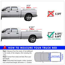 Load image into Gallery viewer, Ford F150 6.5FT 2015-2022 Soft 4 Fold Truck Tonneau Bed Cover (Standard Short Bed 6´5&quot;)
