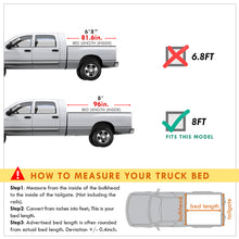 Load image into Gallery viewer, Ford F250 F350 F450 F550 Super Duty 8FT 1999-2016 Hard 4 Fold Truck Tonneau Bed Cover (Long Bed 8´)
