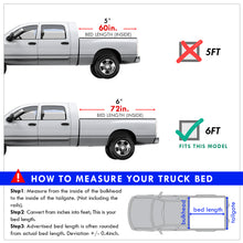 Load image into Gallery viewer, Toyota Tacoma 6FT 2016-2022 Soft Tri Fold Truck Tonneau Bed Cover (Standard Short Bed 6´)

