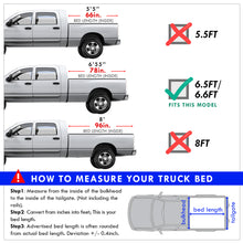 Load image into Gallery viewer, Toyota Tundra 6.5FT 2007-2013 Hard Tri Fold Truck Tonneau Bed Cover (Standard Short Bed 6´5&quot;)
