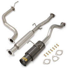 Load image into Gallery viewer, Acura Integra Hatchback GS LS RS 1994-2001 N1 Style Stainless Steel Catback Exhaust System Gunmetal (Piping: 2.5&quot; / 65mm | Tip: 4.5&quot;)
