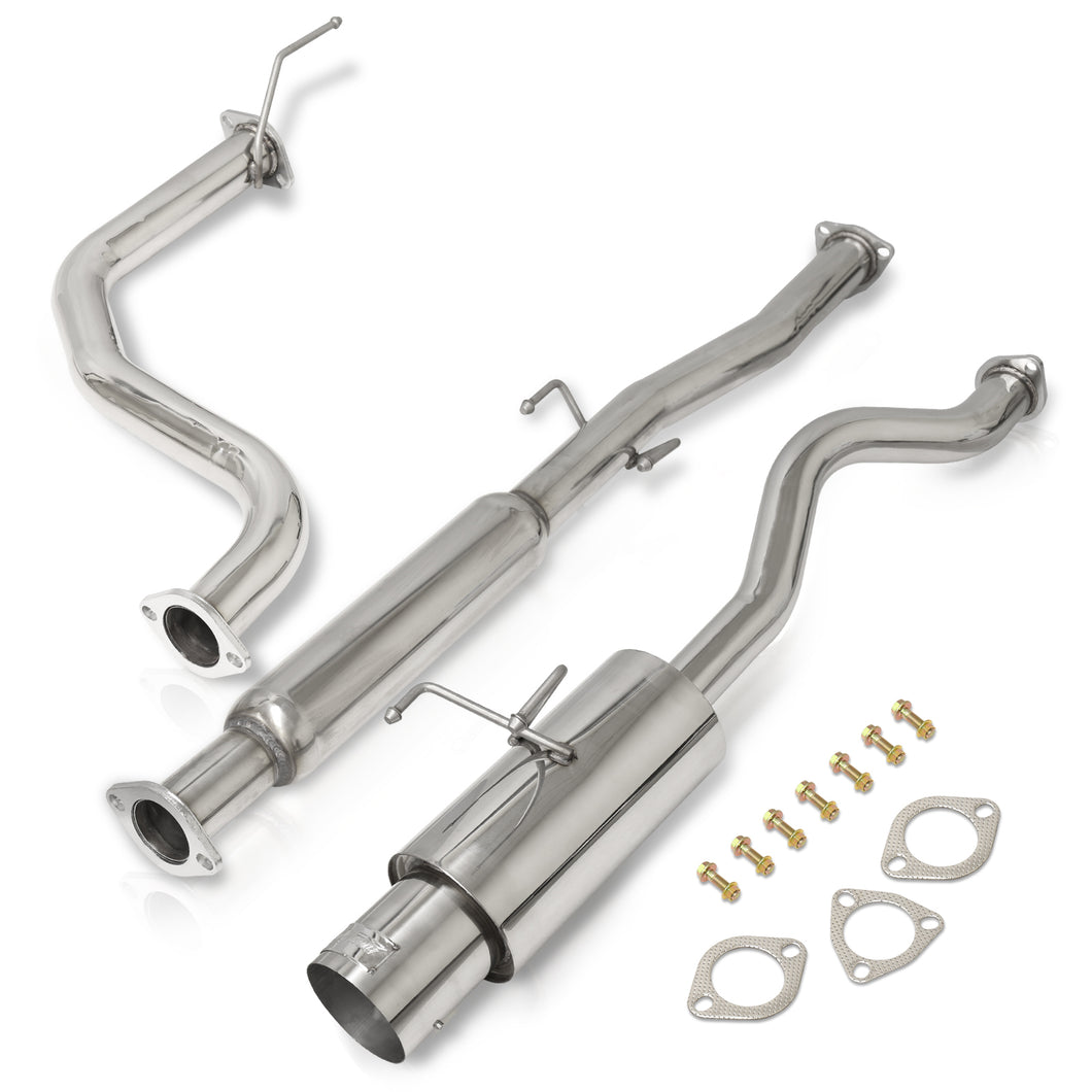 Acura Integra Hatchback GS LS RS 1994-2001 N1 Style Stainless Steel Catback Exhaust System (Piping: 2.5