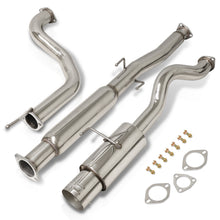 Load image into Gallery viewer, Acura Integra Hatchback GS LS RS 1994-2001 N1 Style Stainless Steel Catback Exhaust System (Piping: 2.5&quot; / 65mm to 3.0&quot; / 76mm | Tip: 4.5&quot;)
