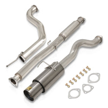 Load image into Gallery viewer, Acura Integra GSR Hatchback 1994-2001 N1 Style Stainless Steel Catback Exhaust System Gunmetal (Piping: 2.5&quot; / 65mm to 3.0&quot; / 76mm | Tip: 4.5&quot;)
