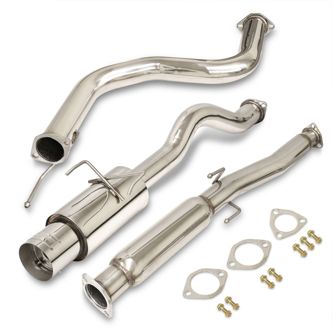 Acura Integra GSR Hatchback 1994-2001 N1 Style Stainless Steel Catback Exhaust System (Piping: 2.5