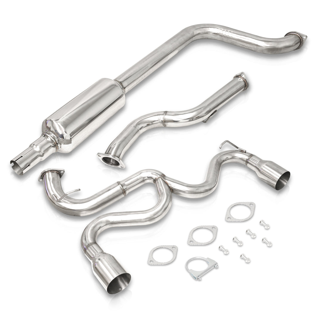 Dodge Neon SRT4 2003-2005 Dual Tip Stainless Steel Catback Exhaust System (Piping: 3.0