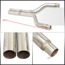 Load image into Gallery viewer, Ford Mustang 4.6L 5.4L V8 2005-2009 Dual Tip Stainless Steel Catback Exhaust System (Tip: 3.5&quot;)
