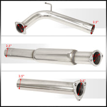 Load image into Gallery viewer, Honda Accord 2.3L I4 1998-2002 N1 Style Stainless Steel Catback Exhaust System (Piping: 2.5&quot; / 65mm | Tip: 4.5&quot;)
