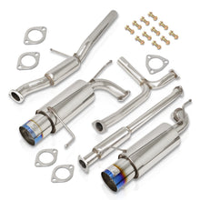 Load image into Gallery viewer, Honda Accord 3.0L V6 1998-2002 N1 Style Stainless Steel Catback Exhaust System Burnt Tip (Piping: 2.5&quot; / 65mm | Tip: 4.5&quot;)
