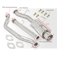 Load image into Gallery viewer, Nissan Sentra SE-R Spec V 2002-2006 N1 Style Stainless Steel Catback Exhaust System (Piping: 2.5&quot; / 65mm | Tip: 4.5&quot;)
