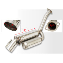 Load image into Gallery viewer, Nissan 370Z 2009-2020 Hi-Power Style Dual Tip Stainless Steel Catback Exhaust System (Piping: 2.25&quot; / 58mm | Tip: 4.5&quot;)
