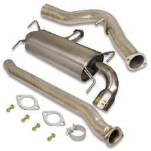 Load image into Gallery viewer, Subaru Impreza WRX Hatchback 2008-2014 Stainless Steel Catback Exhaust System Gunmetal (Piping: 3.0&quot; / 76mm | Tip: 4.0&quot;)
