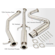 Load image into Gallery viewer, Scion TC 2005-2010 N1 Style Stainless Steel Catback Exhaust System (Piping: 2.25" / 58mm | Tip: 4.5")
