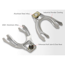 Load image into Gallery viewer, Acura Integra 1994-2001 / Honda Civic 1992-1995 / Del Sol 1993-1997 Front Upper Control Arms Camber Kit Silver
