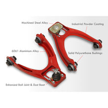 Load image into Gallery viewer, Honda Civic 1996-2000 Front Upper Control Arms Camber Kit Red
