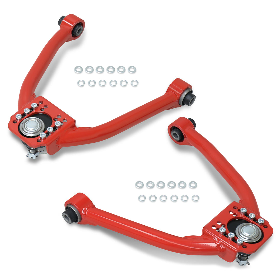 Nissan 350Z 2003-2009 / Infiniti G35 2003-2007 Front Upper Control Arms Camber Kit Red