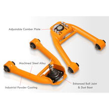 Load image into Gallery viewer, Honda Civic 1996-2000 Front Upper Tubular Control Arms Camber Kit Orange
