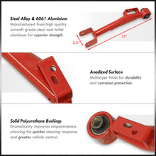 Load image into Gallery viewer, Scion FRS 2013-2016 / Toyota 86 2016-2021 / Subaru BRZ 2013-2021 Rear Control Trailing Arms Kit Red
