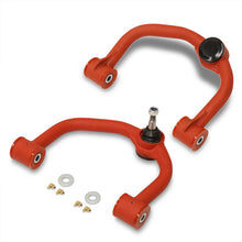 Load image into Gallery viewer, Ford F150 2004-2020 2-4&quot; Lift Front Upper Tubular Control Arms Red
