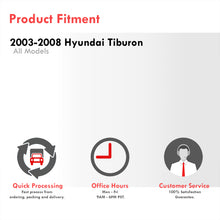 Load image into Gallery viewer, Hyundai Tiburon V6 2002-2005 Coilover Sleeves Kit Silver
