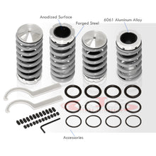 Load image into Gallery viewer, Nissan 240SX S13 1989-1994 Coilover Sleeves Kit Silver
