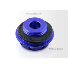 Load image into Gallery viewer, Toyota Aluminum Round Circle Hole Style Oil Cap Blue
